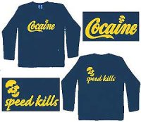 COCAINE 長袖Ｔシャツ