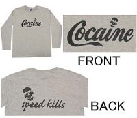 COCAINE 長袖Ｔシャツ