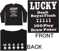 LUCKY 長袖Ｔシャツ