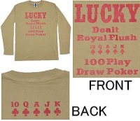 LUCKY 長袖Ｔシャツ