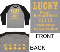 LUCKY 長袖Ｔシャツ