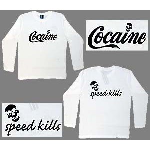 画像: COCAINE 長袖Ｔシャツ