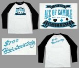 画像: ACE OF GAMBLE 長袖Ｔシャツ