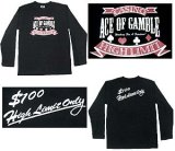 画像: ACE OF GAMBLE 長袖Ｔシャツ