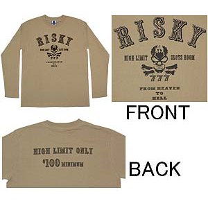 画像: RISKY 長袖Ｔシャツ