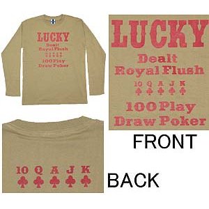 画像: LUCKY 長袖Ｔシャツ