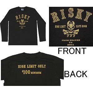 画像: RISKY 長袖Ｔシャツ