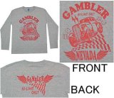 画像: GAMBLER 長袖Ｔシャツ