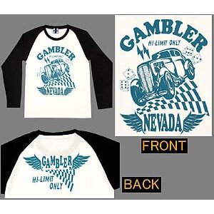 画像: GAMBLER 長袖Ｔシャツ