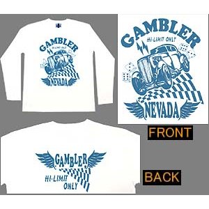 画像: GAMBLER 長袖Ｔシャツ