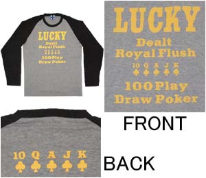 画像1: LUCKY 長袖Ｔシャツ